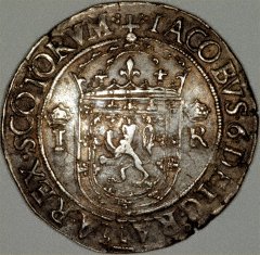 Obverse of Scottish Silver Thirty Shillings